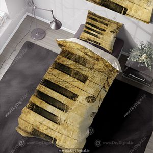 روتختی طرح کلاویه های پیانو