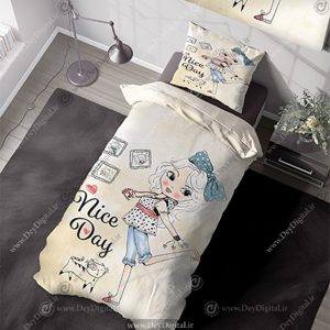 روتختی یکفره سه بعدی نوجوان دختر طرح فانتزی پرنسسی