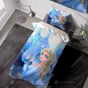 روتختی سه بعدی دخترانه طرح السا