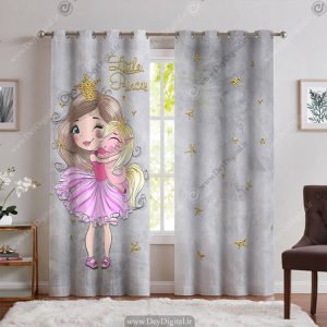 پرده اتاق کودک دخترانه