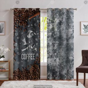پرده برای قهوه فروشی PK-5646