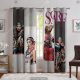 پرده پانچی برای روسری فروشی