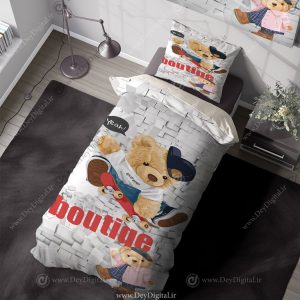 روتختی کودک پسر طرح خرسی
