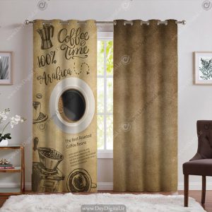 پرده پانچ تصویری برای کافه PK-5877