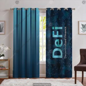 پرده پانچ ارز دیجیتال طرح دیفای