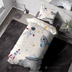خرید ست روتختی فضانورد و کهکشان