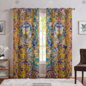 پرده سنتی کاشی کاری PK-6524
