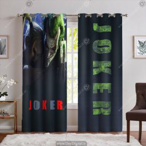 پرده پانچی طرح جوکر