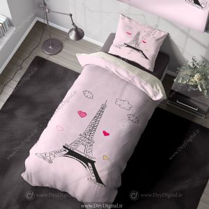 روتختی دخترانه طرح ایفل