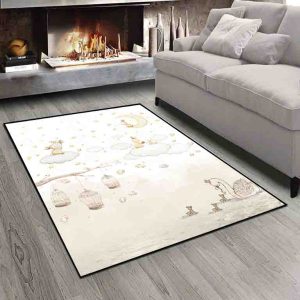 فرش اتاق کودک طرح عروسکی