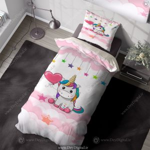 روتختی بچگانه طرح اسب تکشاخ