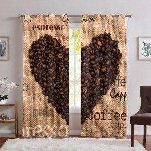 پرده پانچ برای قهوه فروشی