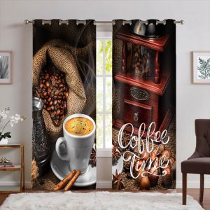 پرده پانچی برای قهوه فروشی