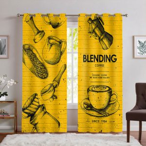 پرده پانچی برای کافه