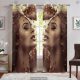 پرده سه بعدی چهره زن برای آرایشگاه زنانه