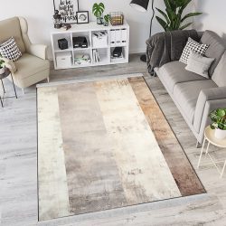 فرش ساده رنگ کرم نسکافه ای