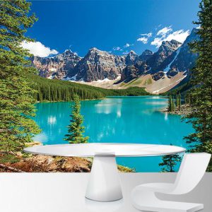 پوستر دیواری منظره ای دلنشین از رودخانه