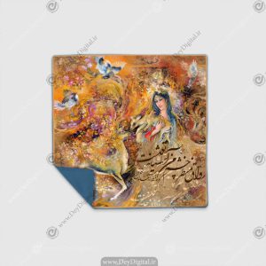 رومیزی طرح نقاشی و خطاطی