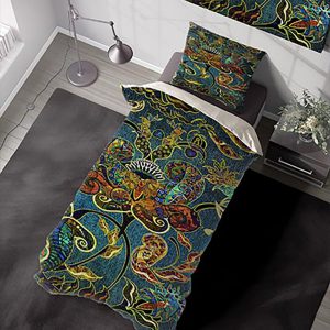 روتختی تک نفره طرح گل سنتی
