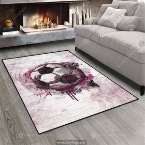 فرش پسرانه طرح فوتبالی