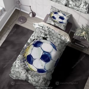 روتختی یکنفره سه بعدی پسرانه طرح توپ