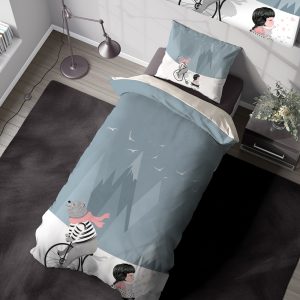روتختی بچگانه طرح خرس دوچرخه سوار