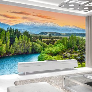 پوستر دیواری رودخانه ای ارام