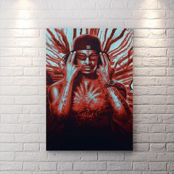 تابلو اتاق گیمینگ طرح 21 Savage برای بازی کالاف