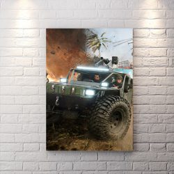 تابلو اتاق گیمینگ Battlefield 2042 با تم روز
