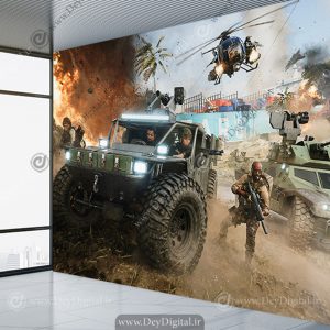 پوستر دیواری بازی تفنگی خفن برای اتاق گیمینگ