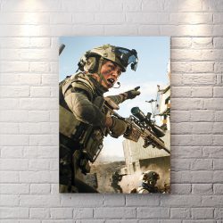 تابلو اتاق گیمینگ بازی Battlefield 2042 طرح سرباز