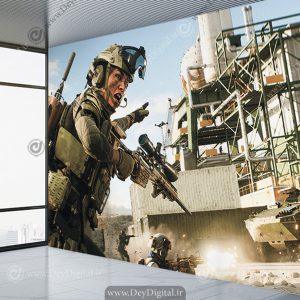 پوستر دیواری گیم مدل بازی سرزمین وحشی