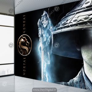 پوستر دیواری مورتال کمبت تصویر ریدن Raiden برای