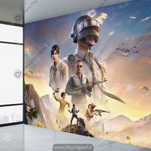 پوستر دیواری بازی پابجی برای گیم نت
