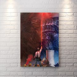 تابلو شاسی گیمینگ طرح Godzilla vs Kong از بازی پابجی