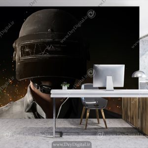 پوستر سه بعدی طرح پابجی برای گیم نت