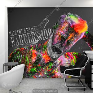 پوستر دیواری خاص برای آرایش و پیرایش مردانه