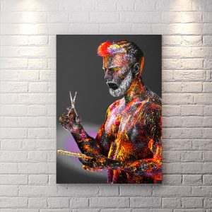 تابلو شاسی آرایشگاه مردانه