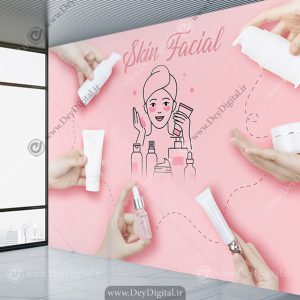 پوستر دیواری برای اتاق فشیال صورت
