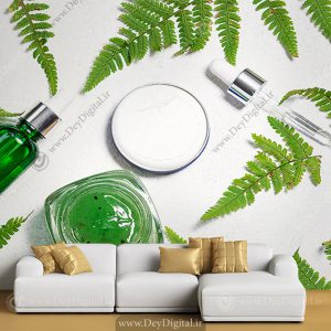 کاغذ دیواری سه بعدی محصولات مراقبتی پوست