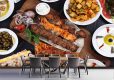 پوستر دیواری سه بعدی طرح کباب کوبیده و جوجه