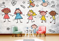 پوستر دیواری فانتزی برای مهد کودک