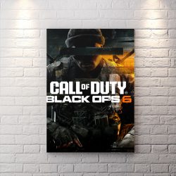تابلو گیمینگ Call of Duty: Black Ops 6 طرح پوستر رسمی بازی