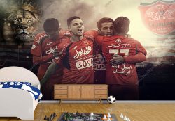 پوستر دیواری بازیکن های تیم پرسپولیس در حال خوشحالی بعد از گل