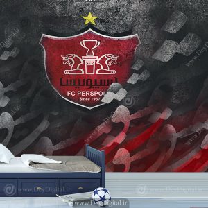 پوستر ساده و شیک نماد پرسپولیس