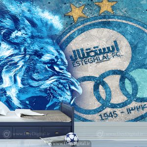 پوستر سه بعدی خفن برای استقلال طرح شیر و پرچم