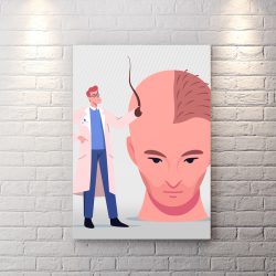 تابلو شاسی طرح کاشت مو