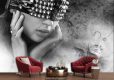 پوستر دواری سه بعدی برای مزون عروس