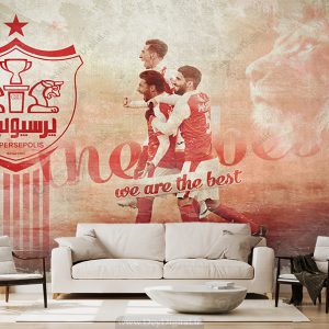 پوستر دیواری فوتبالی طرح پرسپولیس