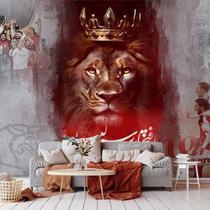پوستر دیواری فوتبالی طرح پرسپولیس